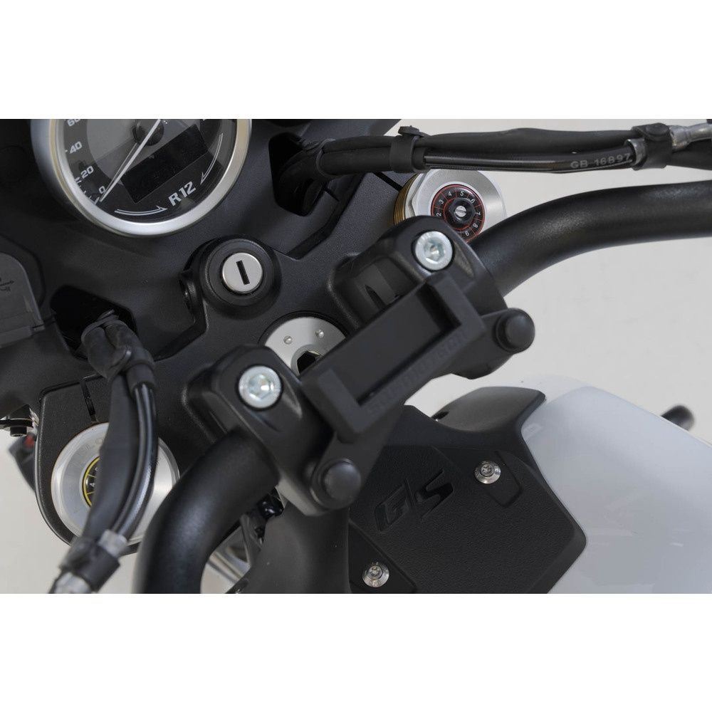 SW-Motech SW-LEH0703913200-B Bar Riser Black 30mm for BMW R 12 G/S 25-Up