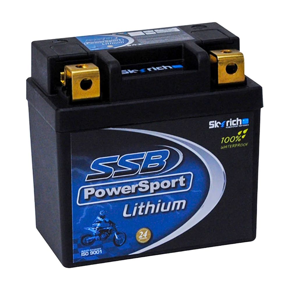 SSB LH4LK PowerSport High Performance 12V 2Ah/130CCA Lithium Battery