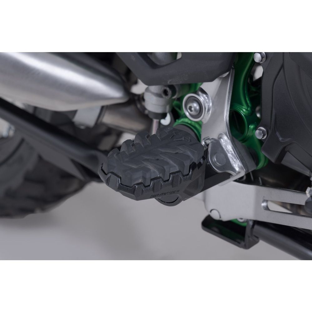 SW-Motech SW-FRS0811210500-B EVO Footrest Kit Black for Kawasaki KLE500/KLE500 SE 26-Up