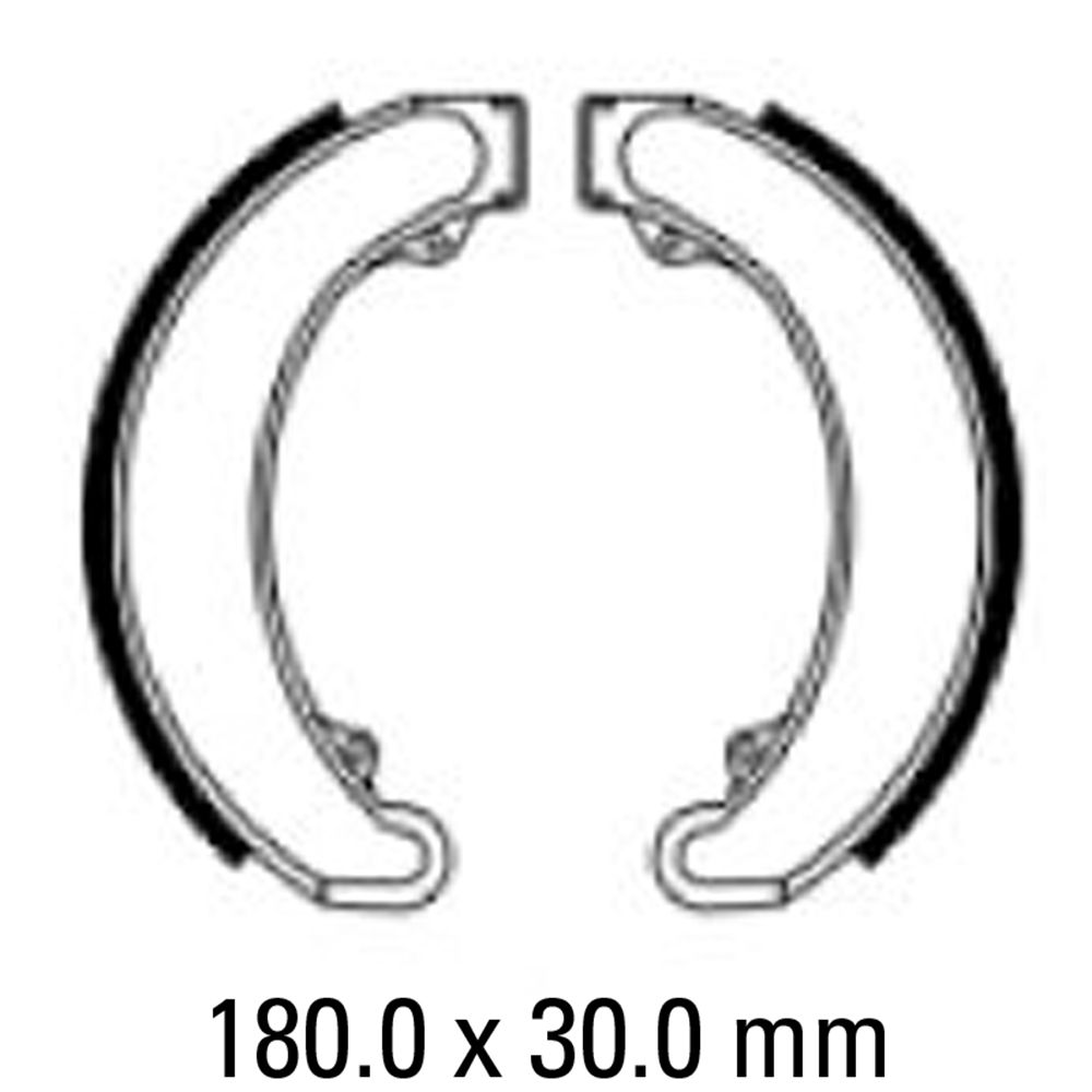 Ferodo FSB943 Organic Compound Brake Shoes