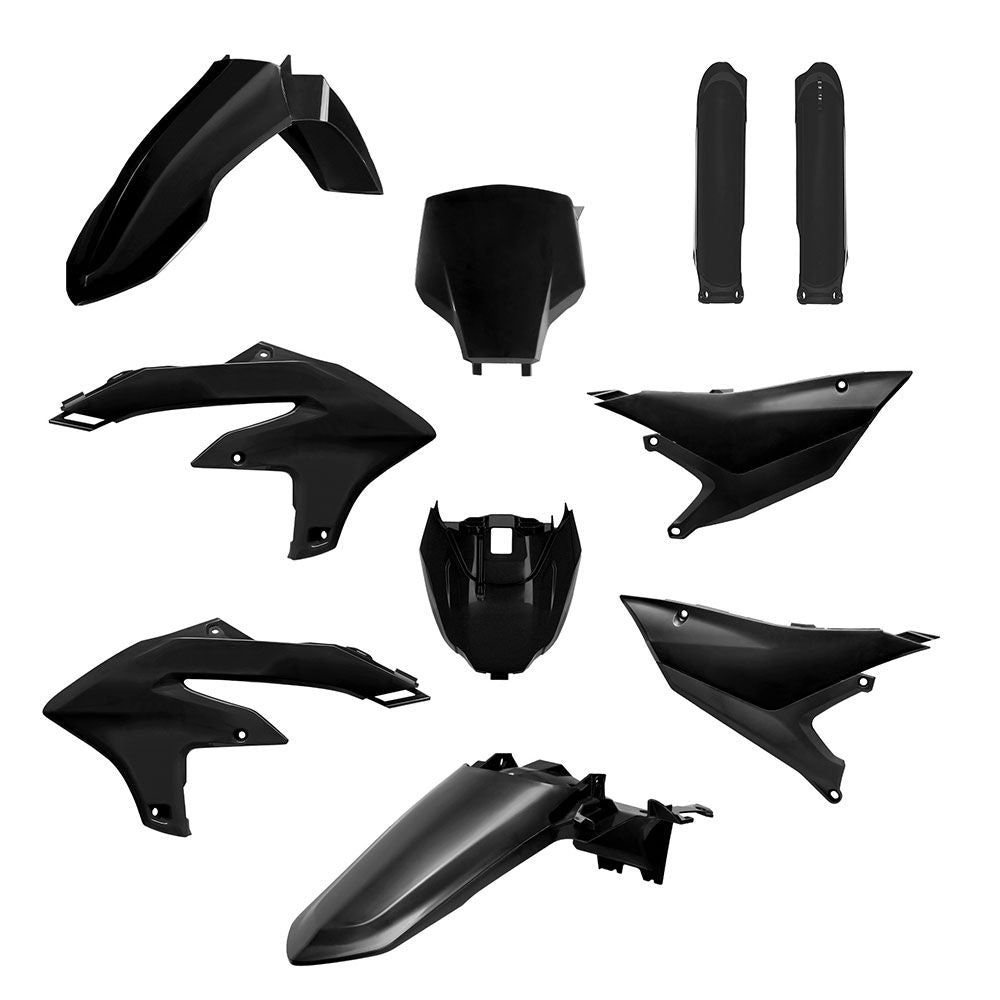 Polisport MX Plastic Kit Black for Yamaha YZ450F 2026