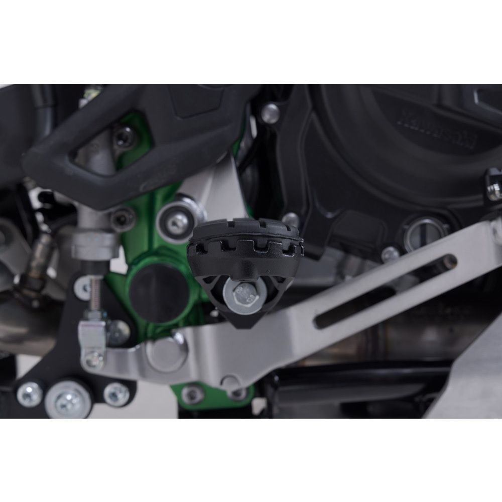 SW-Motech SW-FRS0801110500-B ION Footrest Kit Black for Kawasaki KLE500/KLE500 SE 26-Up