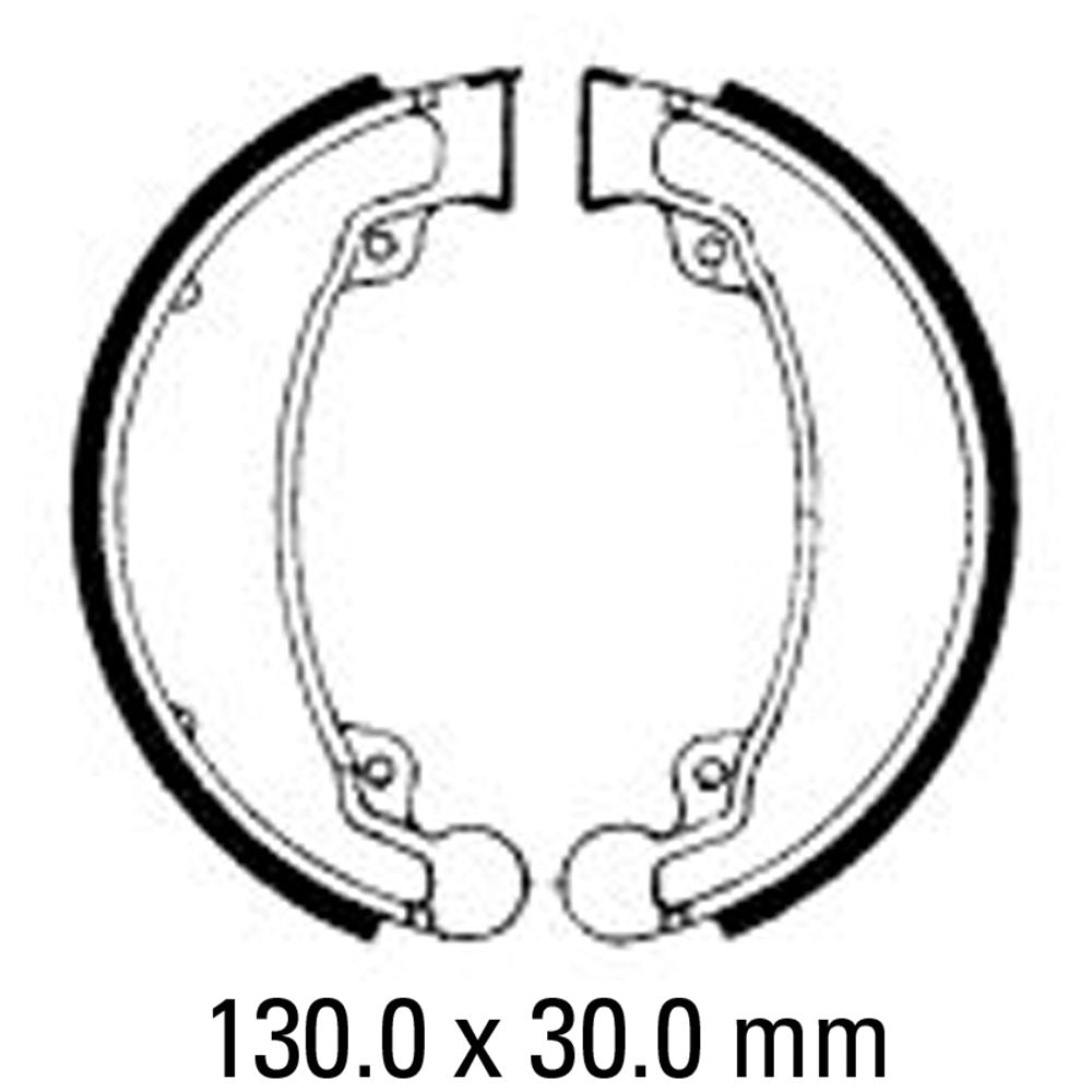 Ferodo FSB706 Organic Compound Brake Shoes