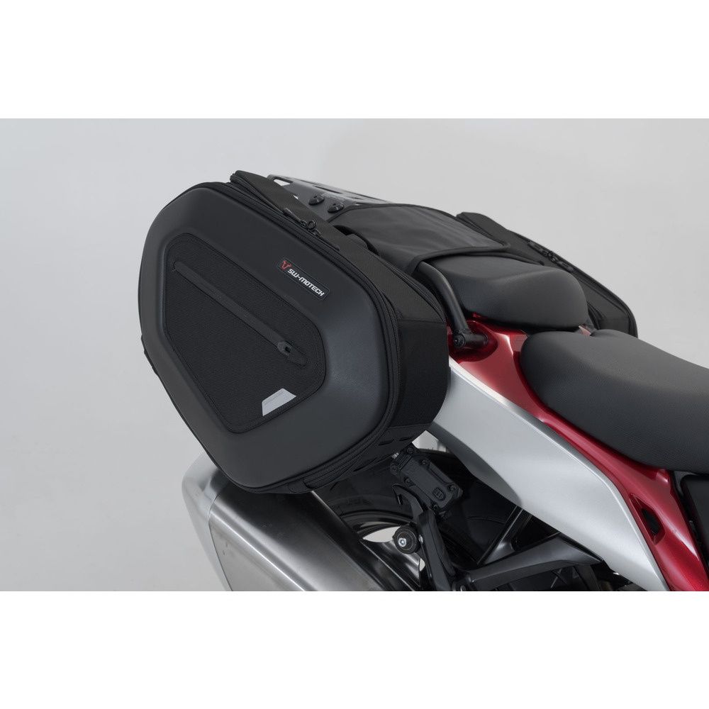 SW-Motech SW-BCHTA0574030500 PRO BLAZE H Black Saddlebag Set for Suzuki GSX1300R Hayabusa 08-Up