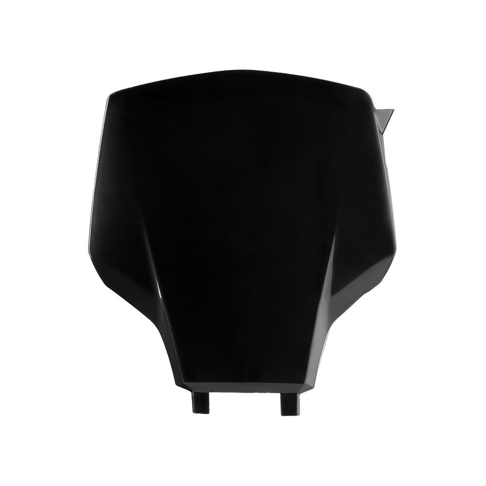 Polisport Front Number Plate Black for Yamaha YZ450F 2026