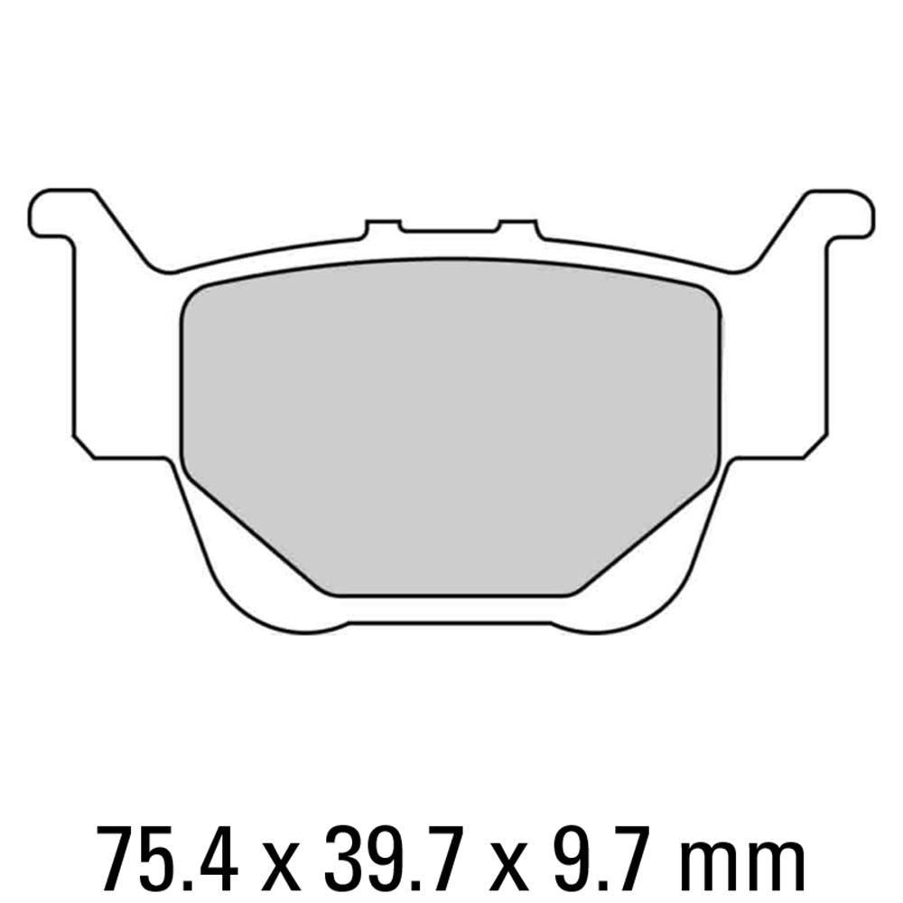 Ferodo FDB2182SG Sinter Grip SG Off-Road Series Sintered Metal Compound Brake Pads