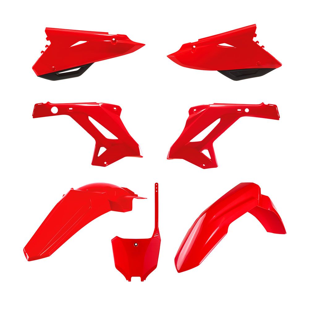 Polisport MX Restyle Plastic Kit Red for Honda CR125/CR250 00-01
