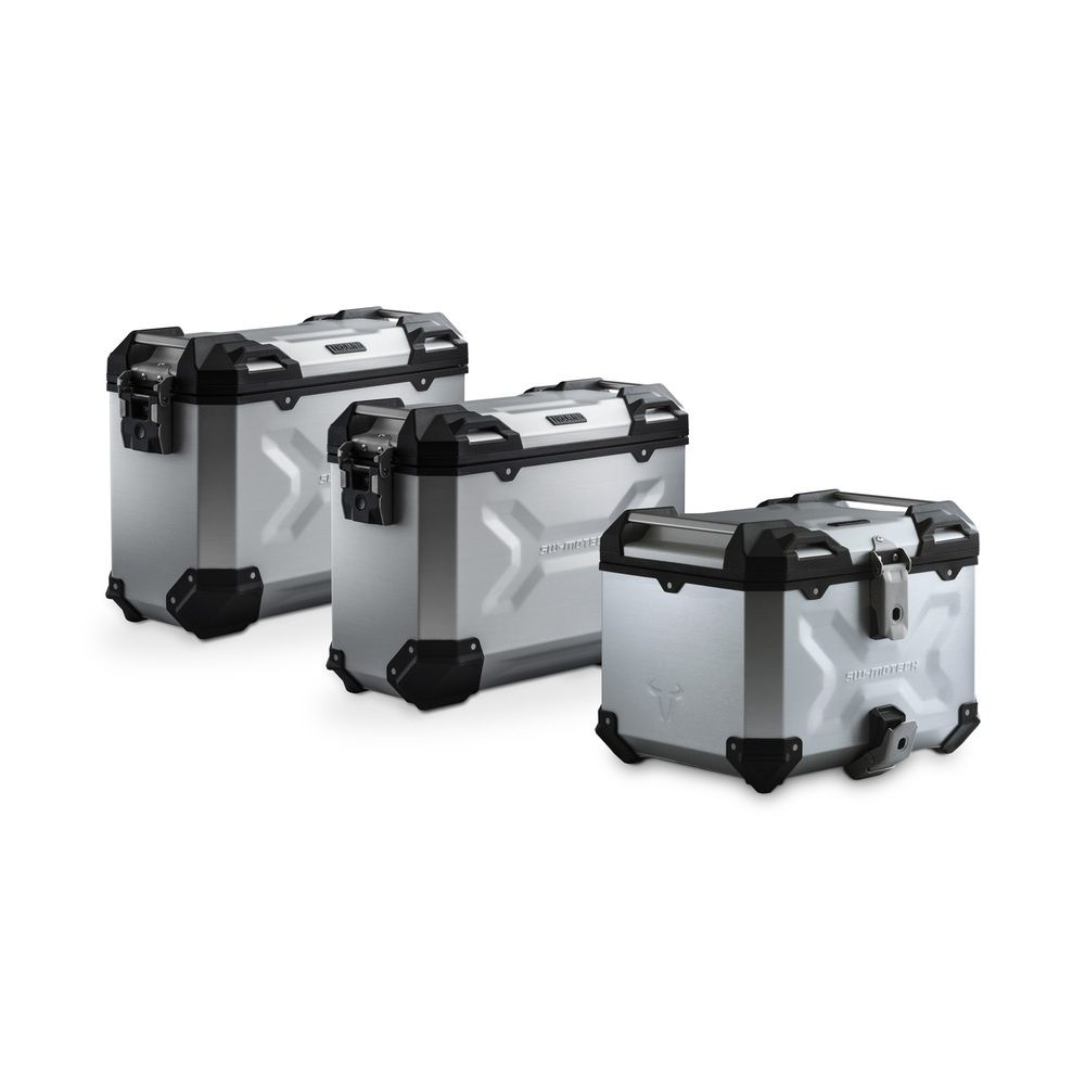 SW-Motech SW-ADV2301775000-S Silver Adventure Luggage Set for Moto Morini X-Cape 21-Up