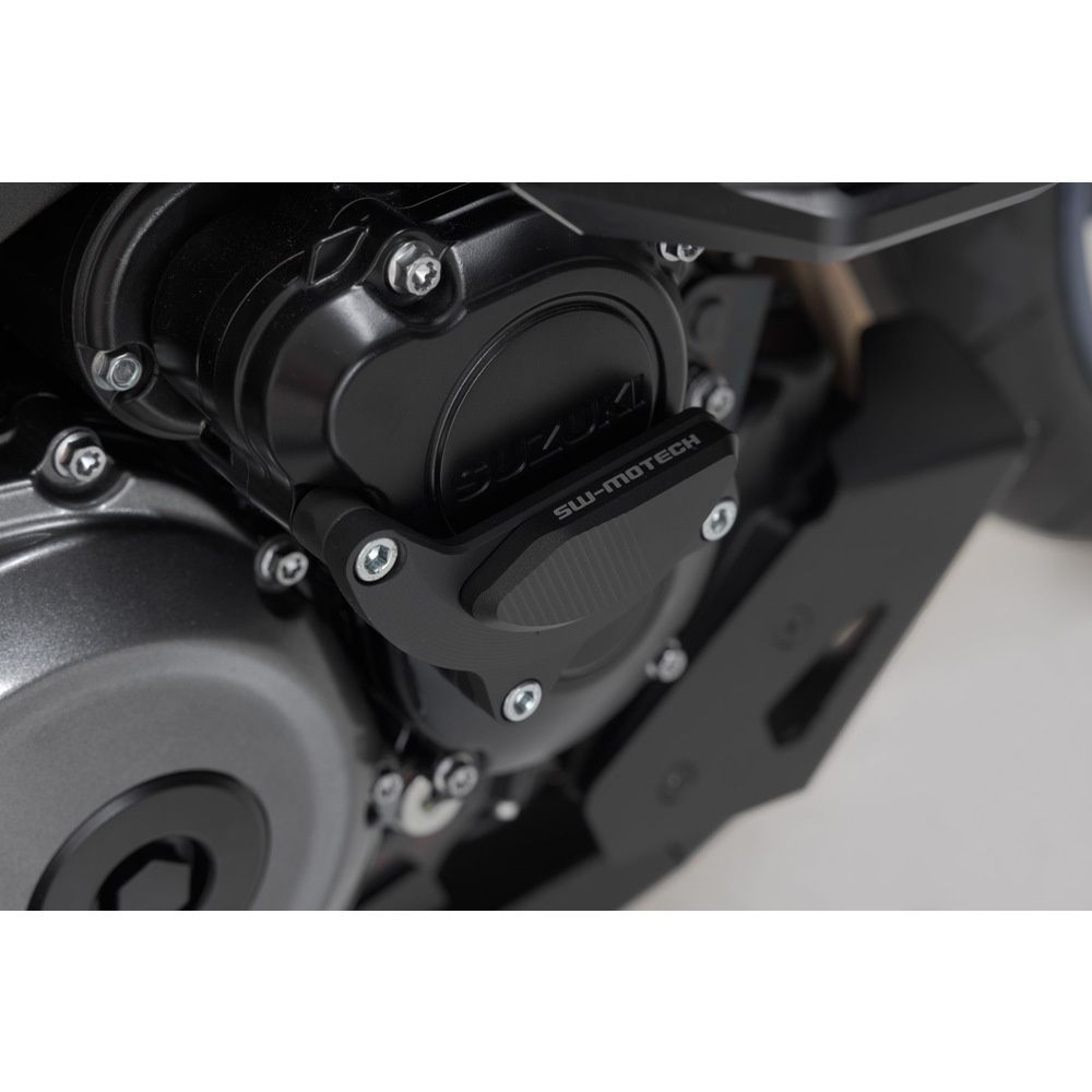 SW-Motech SW-MSS0558710101-B Engine Case Protector Black for Suzuki GSX-S 1000/GSX-S 950 21-Up