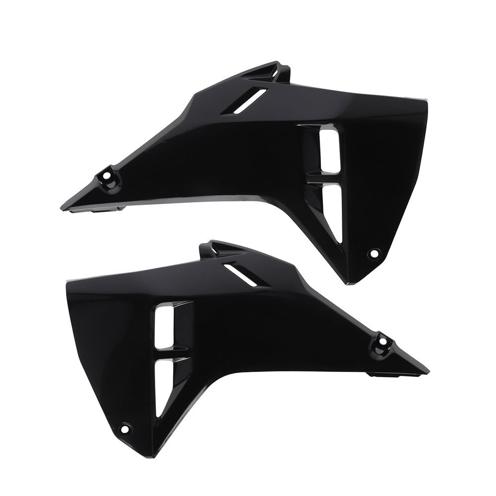 Polisport Restyle Radiator Shrouds Black for Honda CRF250R/CRF450R 21-24