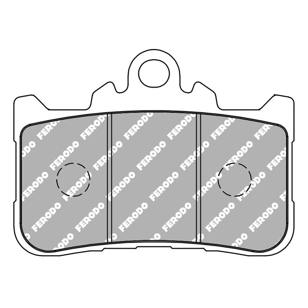 Ferodo FDB2327ST Sinter Grip ST Road Series Sintered Metal Compound Brake Pads