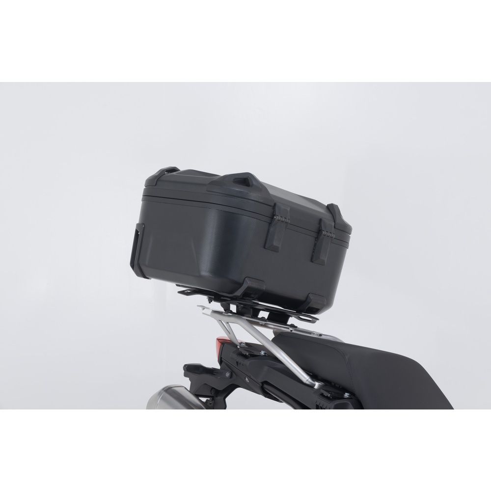 SW-Motech SW-ADV0789765100-B DUSC Black Adventure Luggage Set w/L Top Case for BMW F 750 GS/F 800 GS/F 850 GS w/Plastic Rack