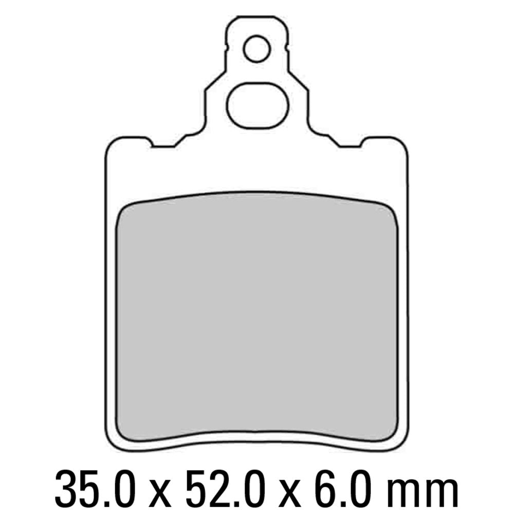 Ferodo FDB694ST Sinter Grip ST Road Series Sintered Metal Compound Brake Pads