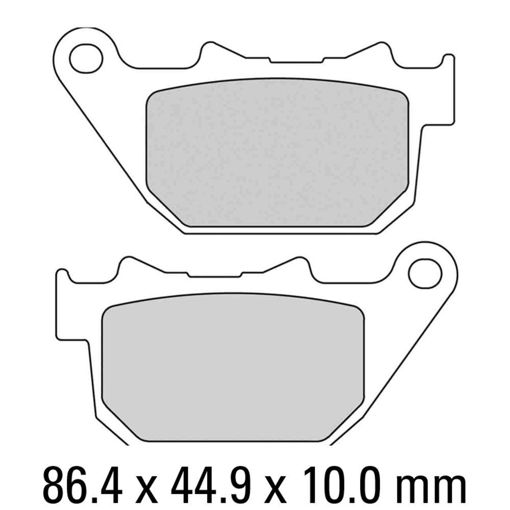 Ferodo FDB2180ST Sinter Grip ST Road Series Sintered Metal Compound Brake Pads