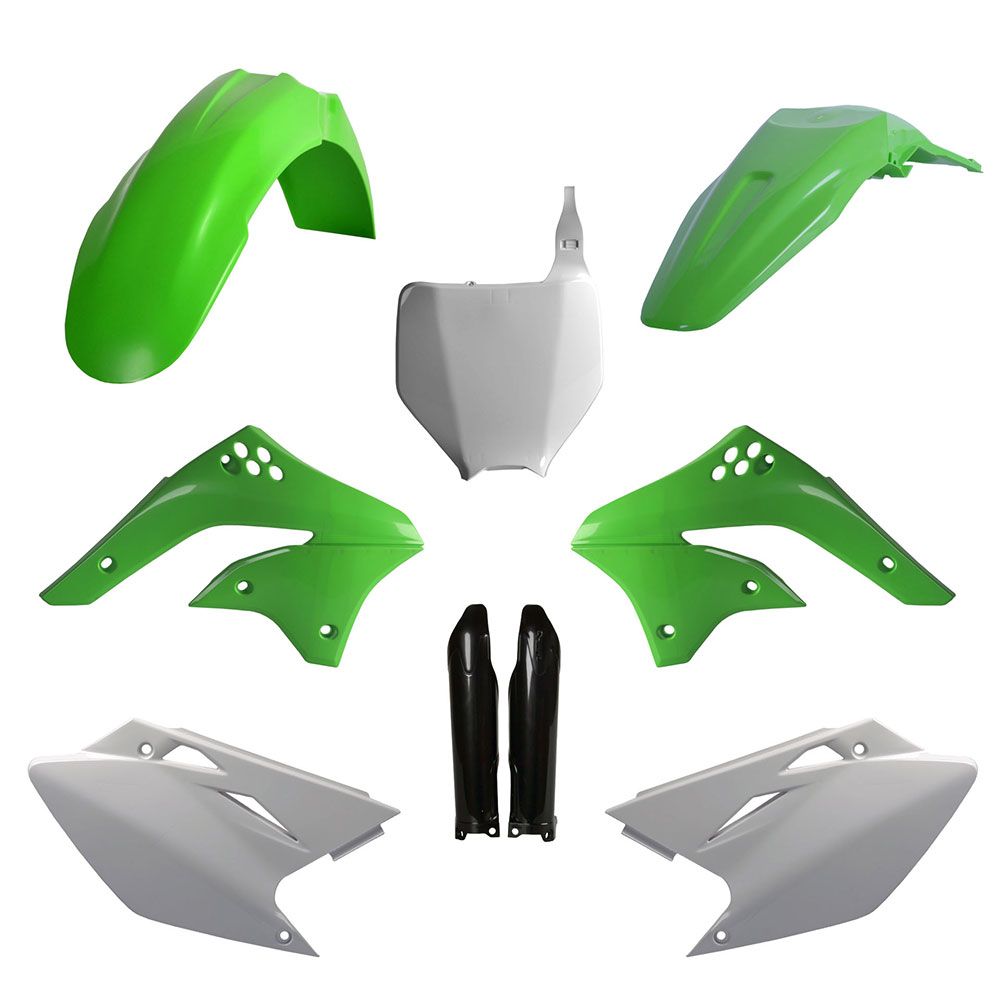 Polisport MX Plastic Kit OEM 2008 Colours for Kawasaki KX450F 06-08