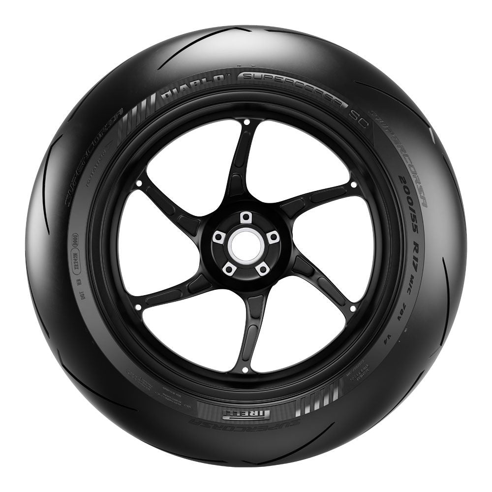 Pirelli Diablo Supercorsa SC V4 SC1 Rear Tyre 200/60 R-17 M/C 80V Tubeless
