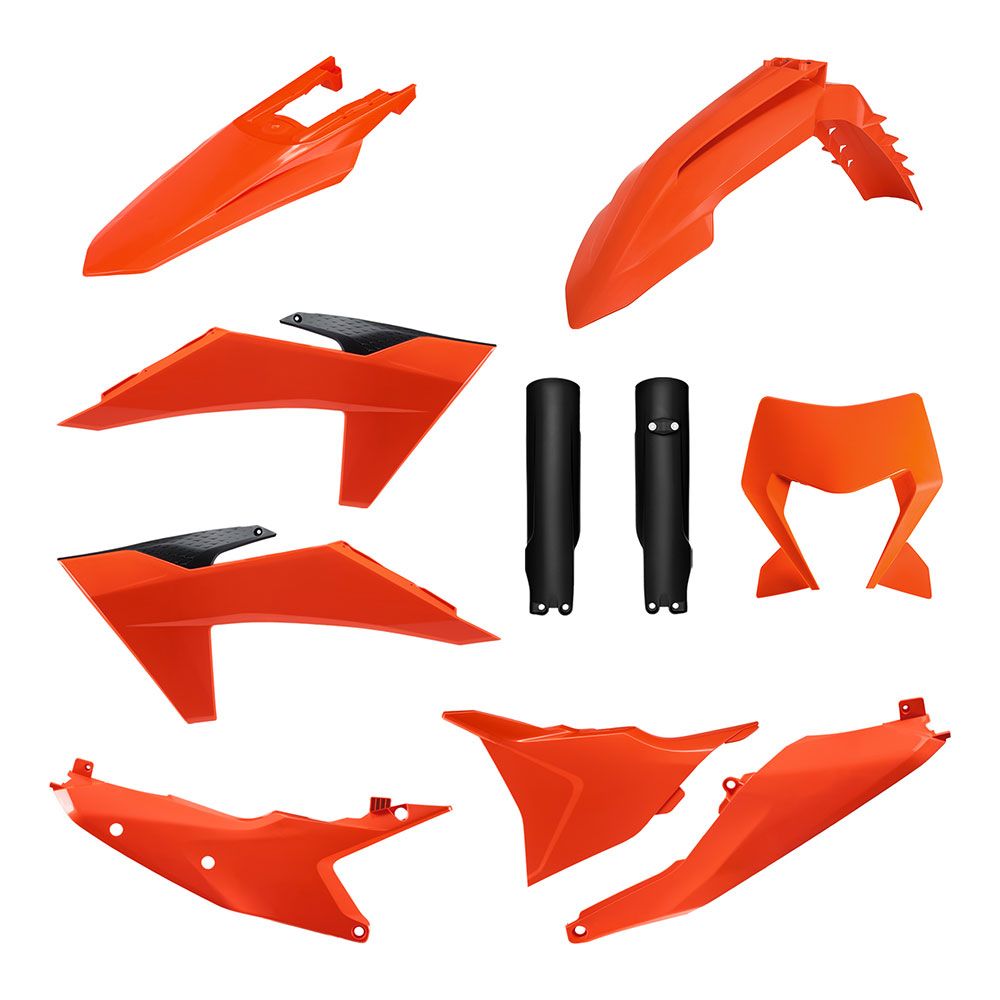 Polisport Enduro Plastic Kit OEM 2025 Colours for KTM EXC/EXC-F/XC-W/XCF-W 24-25