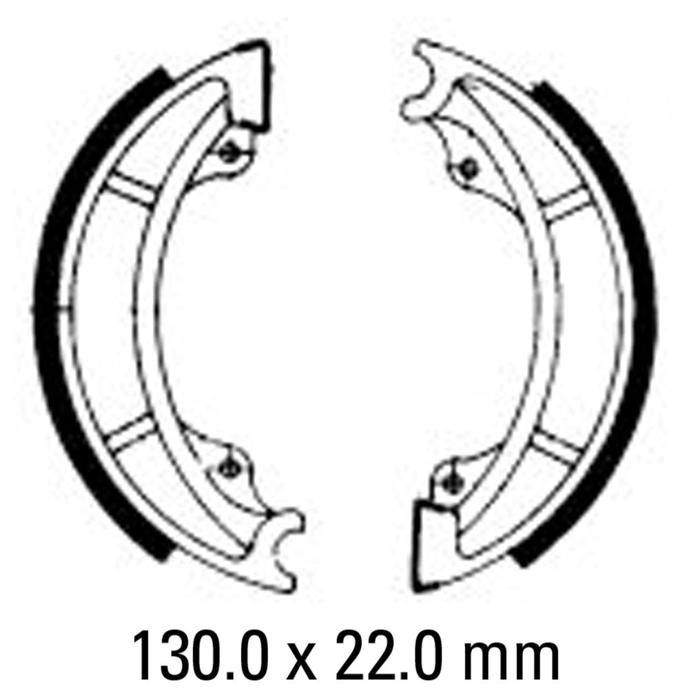 Ferodo FSB778 Organic Compound Brake Shoes