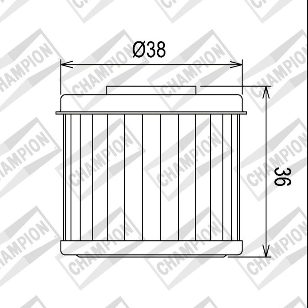Champion COF016 Oil Filter