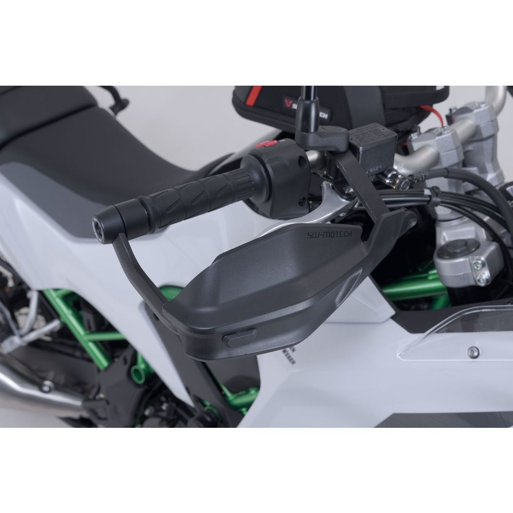 SW-Motech SW-HDG0022033600-B Adventure Handguard Kit Black for Kawasaki KLE500/KLE500 SE 26-Up