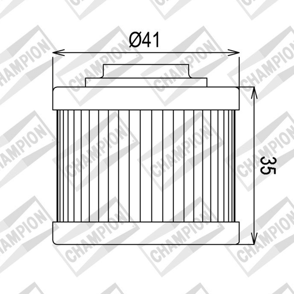Champion COF086 Oil Filter