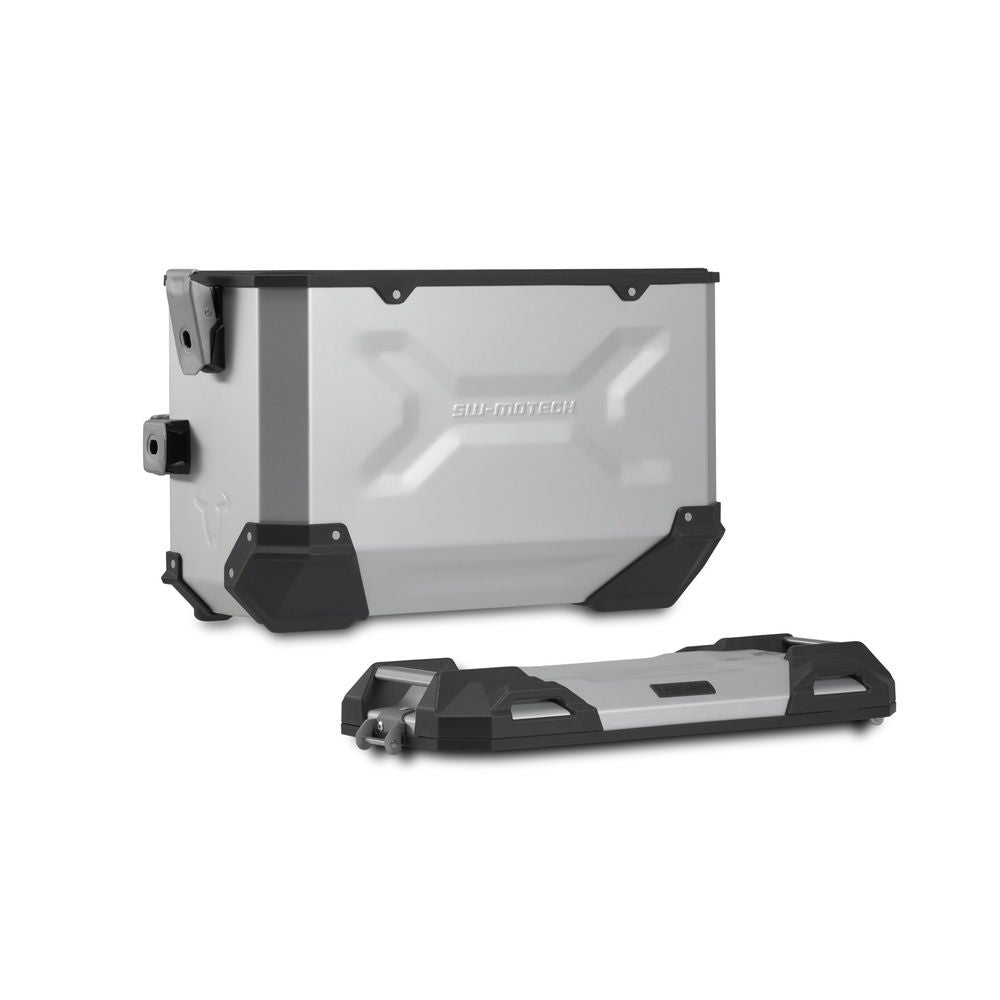 SW-Motech SW-KFT2282270002-S TRAX ADV 37/37L Aluminium Silver Case System for Ducati Multistrada V4 20-Up