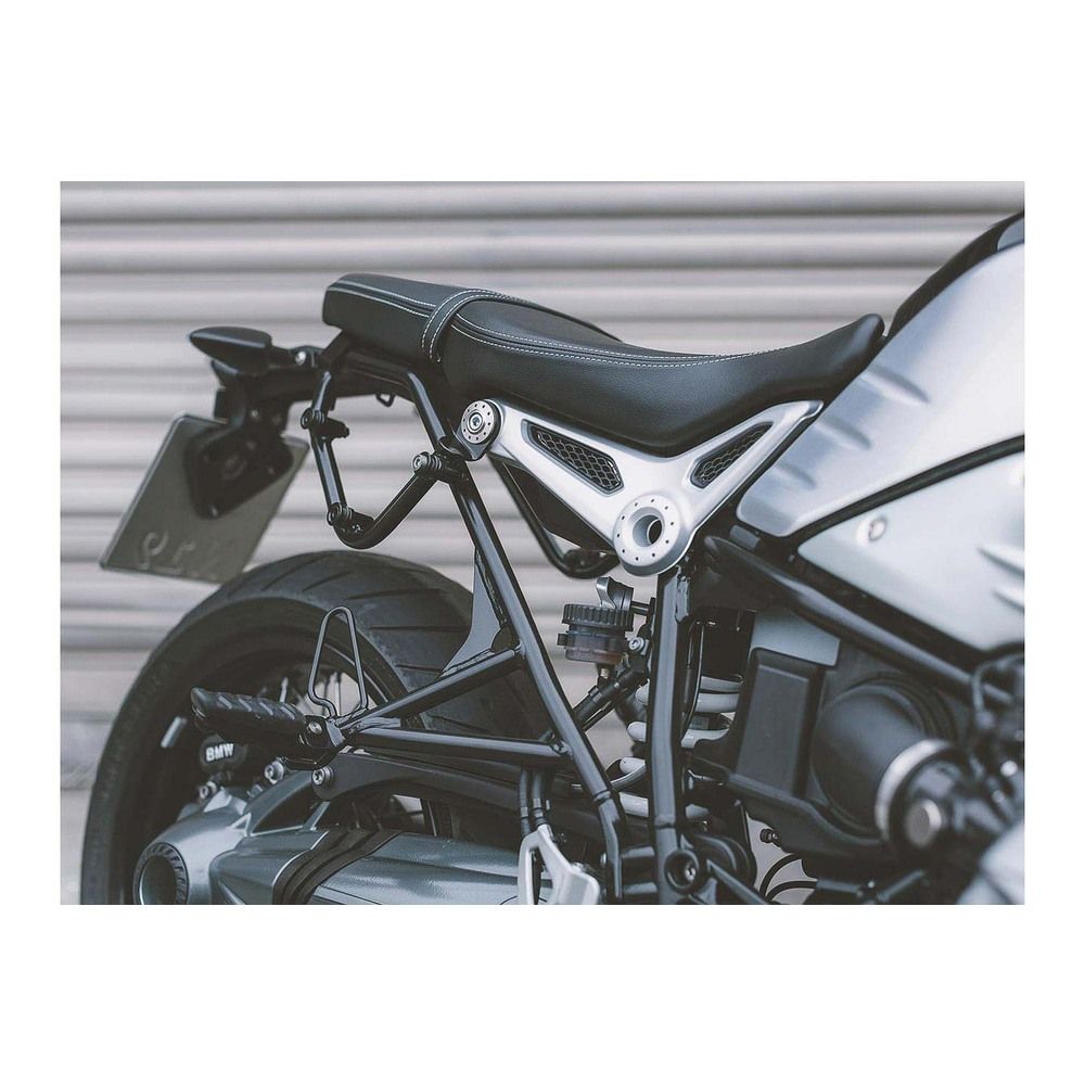 SW-Motech SW-BCHTA0751220000 Legend Gear Black Side Bag System for BMW R nineT Racer 16-Up