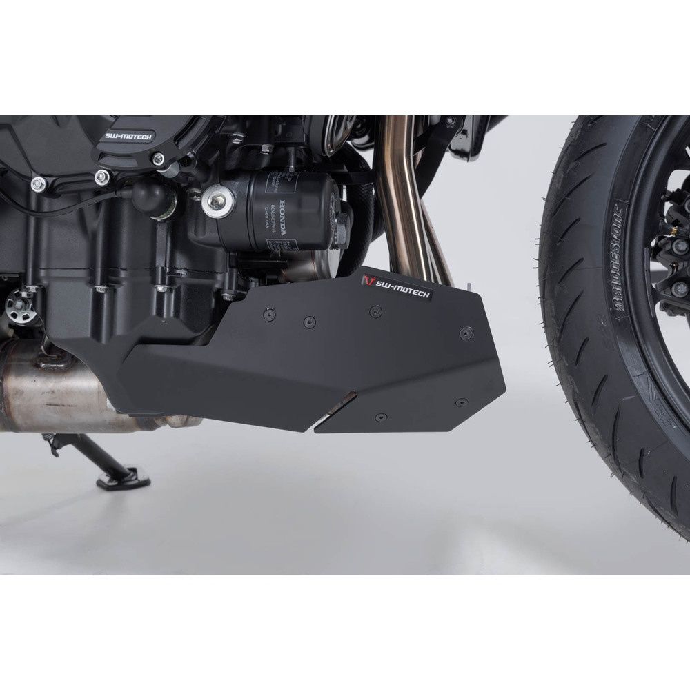 SW-Motech SW-MSS0121110000 Front Spoiler Black/Silver for Honda CB1000 Hornet 24-Up