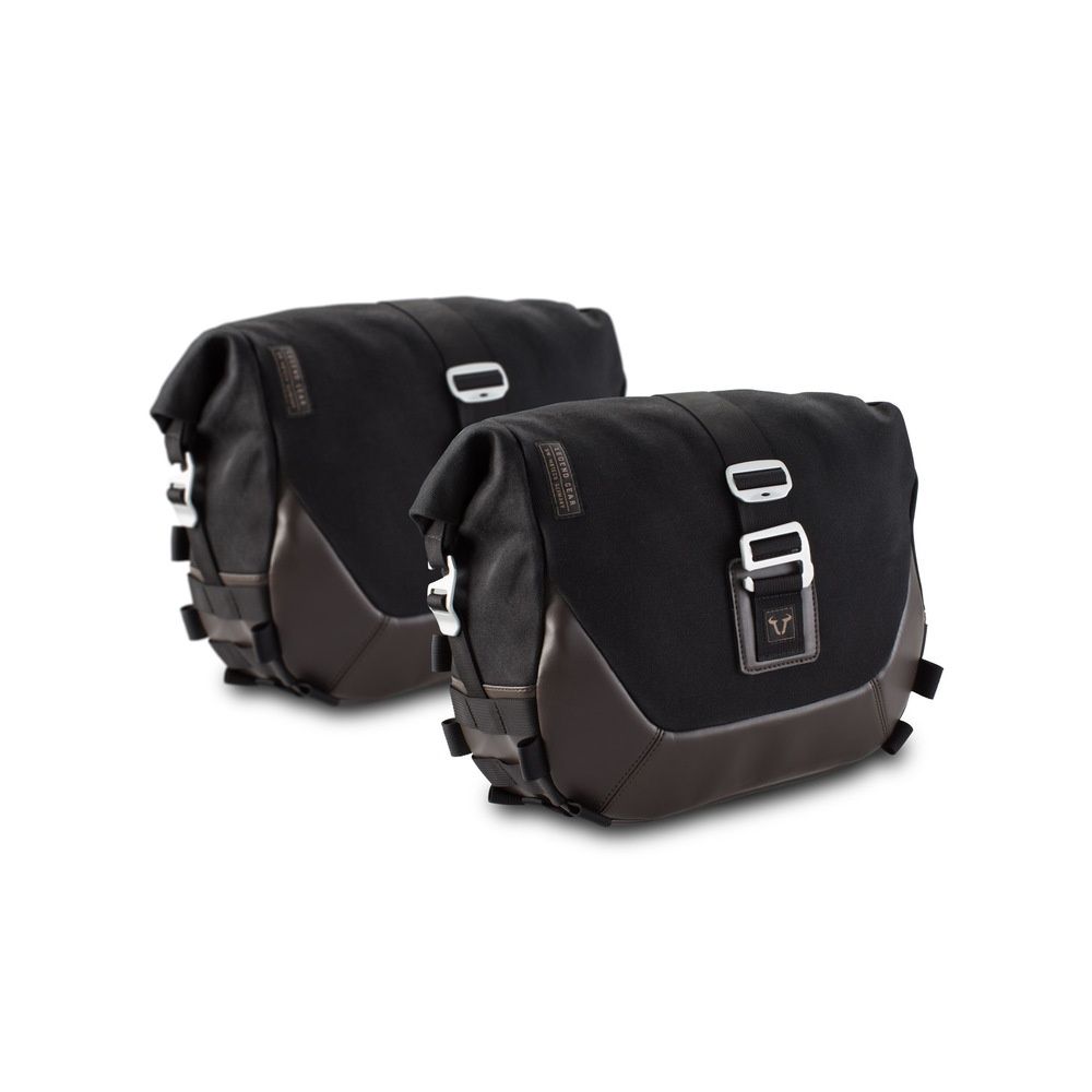 SW-Motech SW-BCHTA1150920501 Legend Gear LC Black Edition Side Bag System for Triumph Thruxton 900 04-15/Bonneville SE 04-16