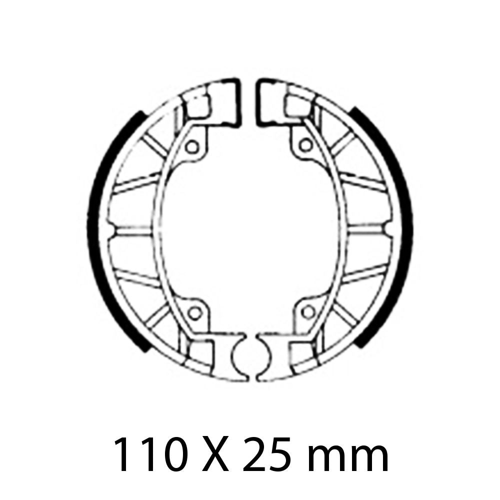 Ferodo FSB894 Organic Compound Brake Shoes