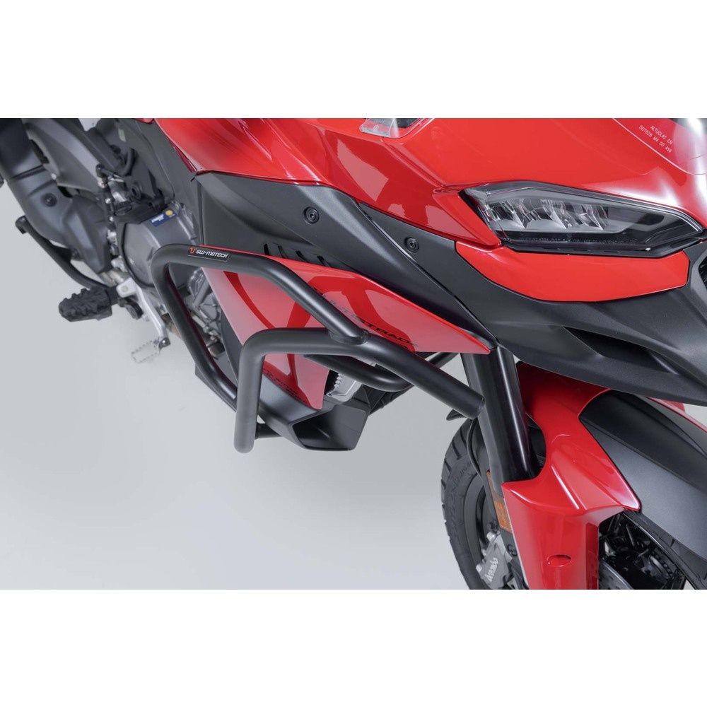 SW-Motech SW-SBL2280710000-B Crash Bar Black for Ducati Multistrada V2/Multistrada V2 S 24-Up