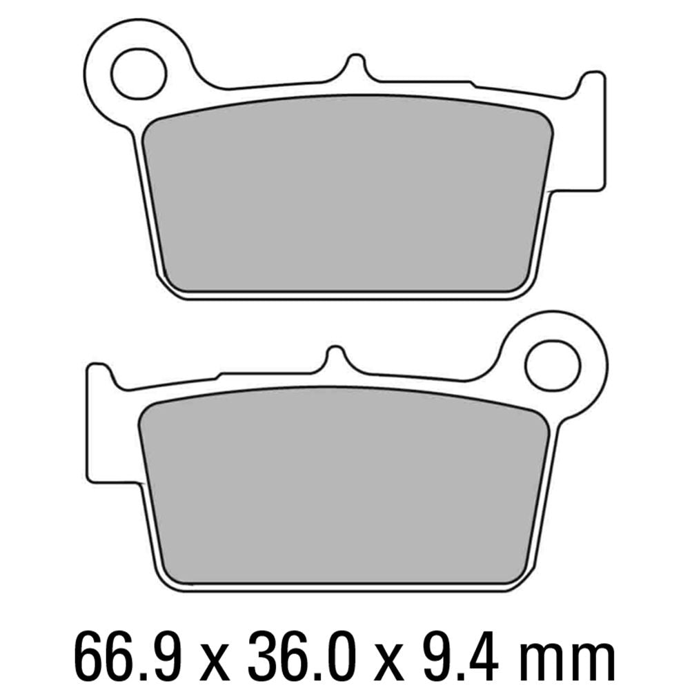 Ferodo FDB2162SG Sinter Grip SG Off-Road Series Sintered Metal Compound Brake Pads