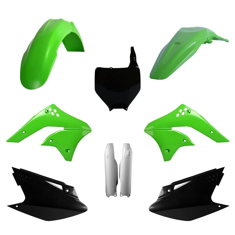 Polisport MX Plastic Kit OEM Colours for Kawasaki KX250F 06-08