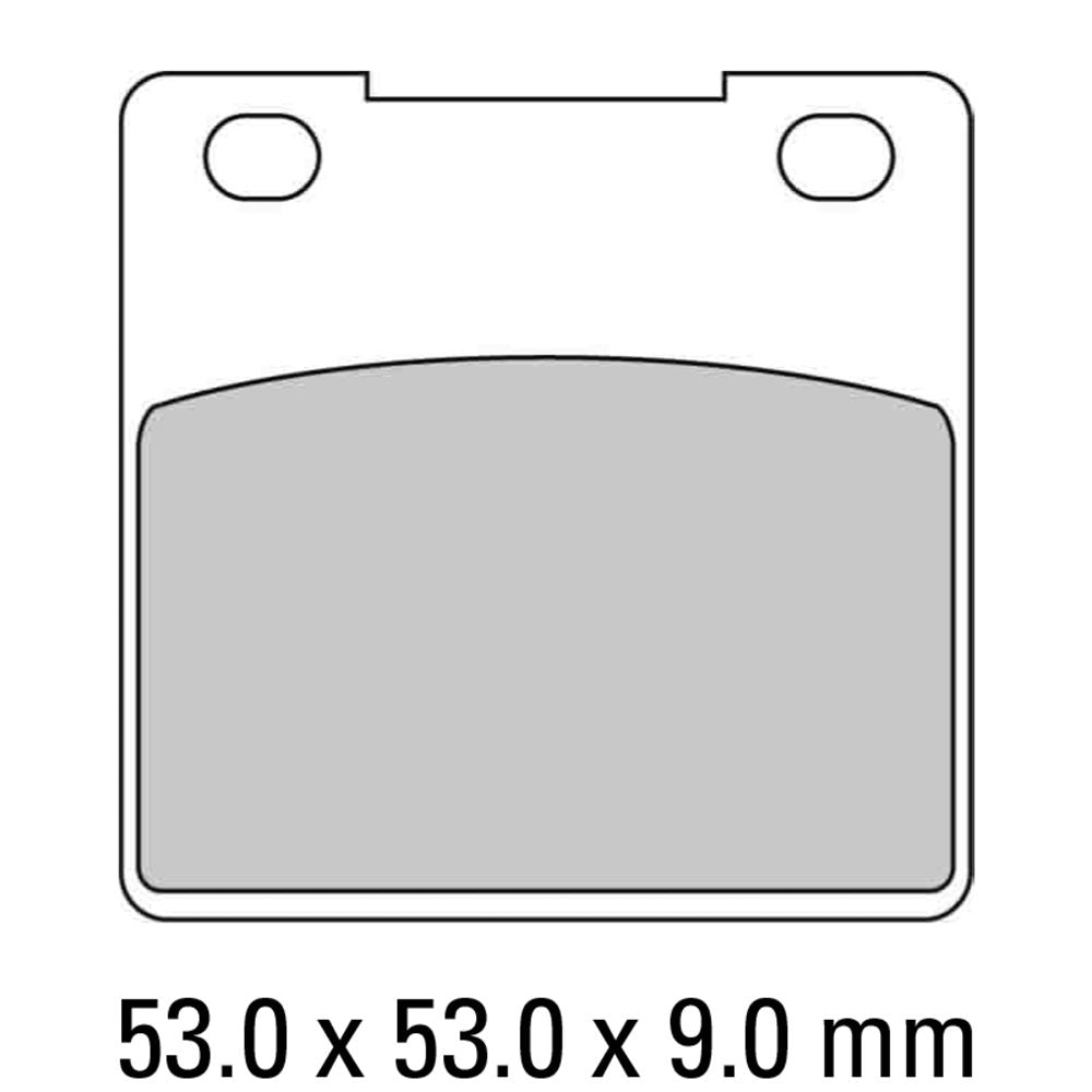 Ferodo FDB338ST Sinter Grip ST Road Series Sintered Metal Compound Brake Pads