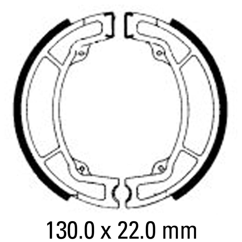 Ferodo FSB913 Organic Compound Brake Shoes