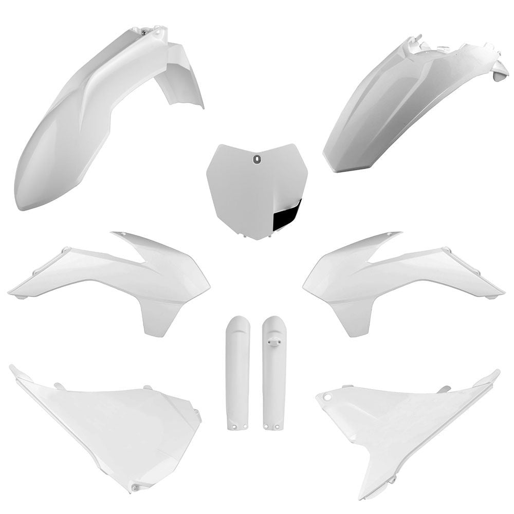 Polisport MX Plastic Kit White for KTM SX/SX-F/XC/XC-F 2015