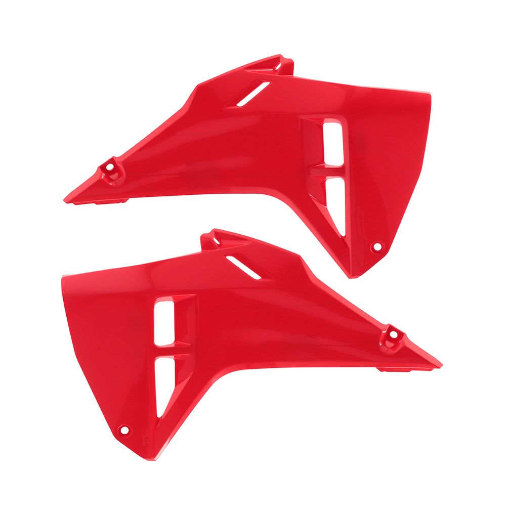 Polisport Restyle Radiator Shrouds Red for Honda CRF250R/CRF450R 21-24