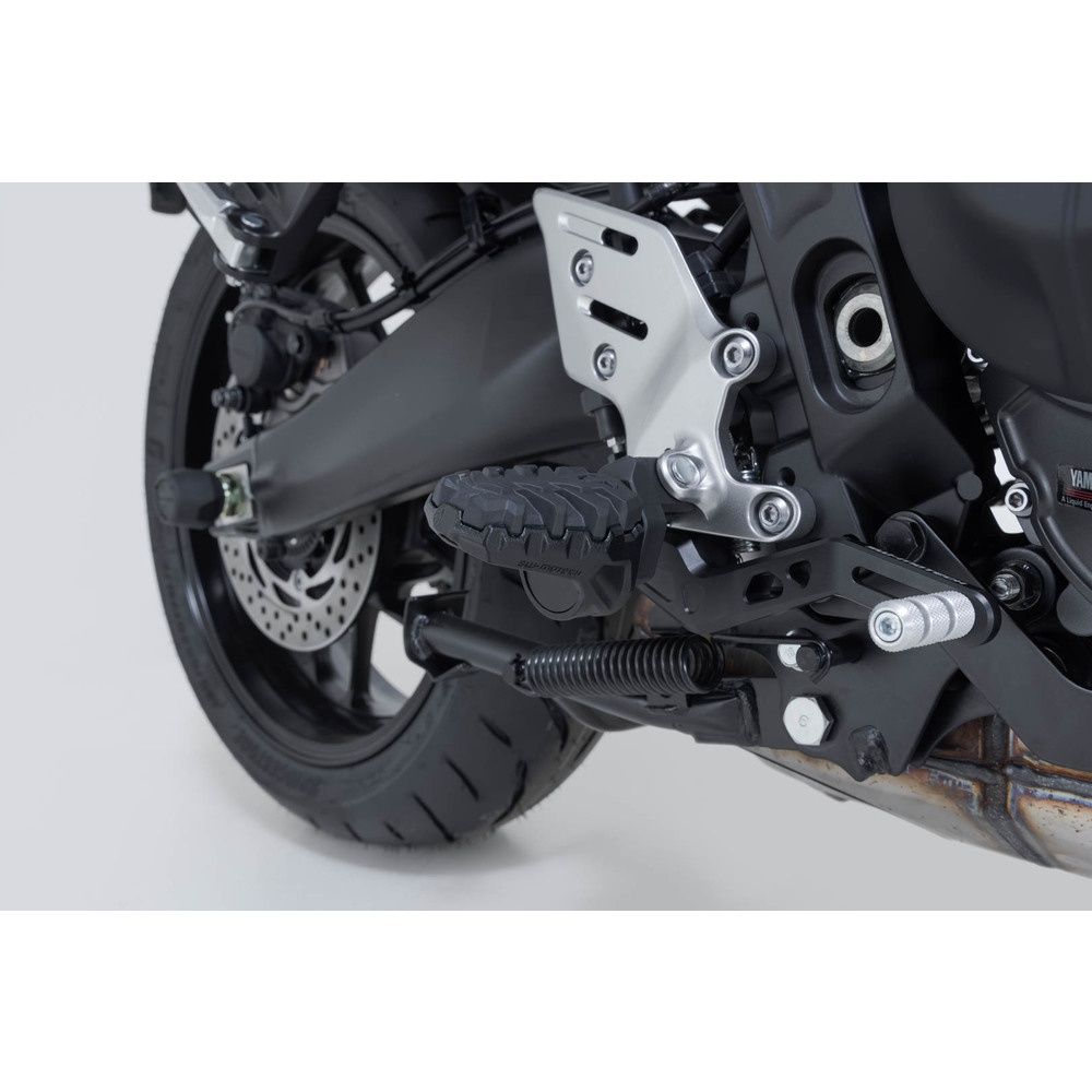 SW-Motech SW-FRS0611210400-B EVO Footrest Kit Black for Yamaha Tracer 9/Tracer 9 GT/Tracer 9 GT+ 24-Up