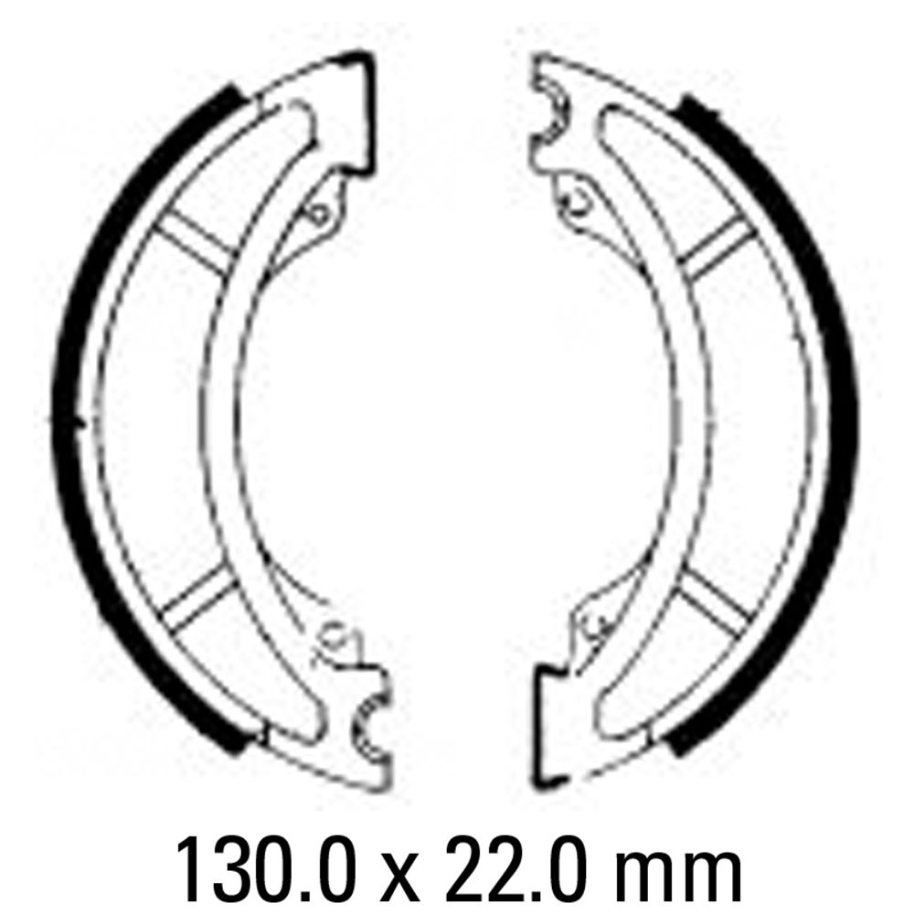 Ferodo FSB763 Organic Compound Brake Shoes