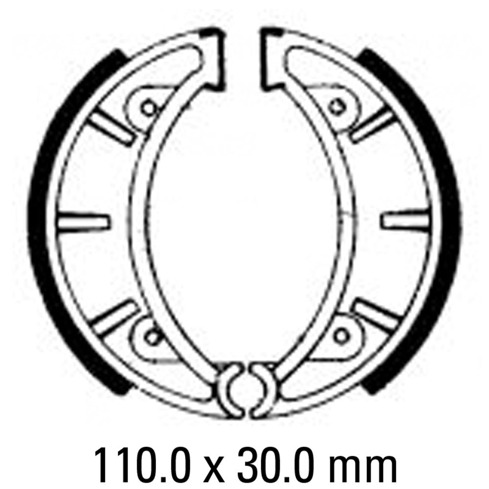 Ferodo FSB820 Organic Compound Brake Shoes