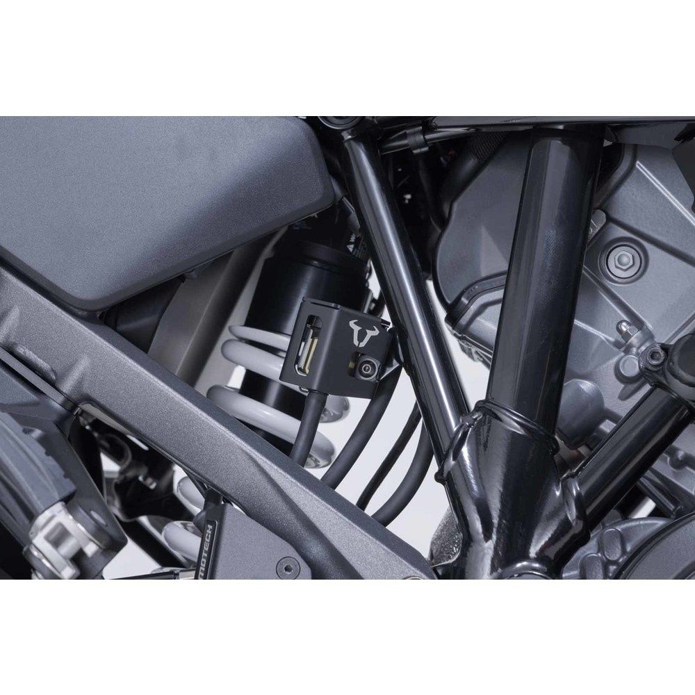 SW-Motech SW-SCT0717410900-B Brake Fluid Reservoir Guard Black for BMW/Ducati/KTM/Husqvarna