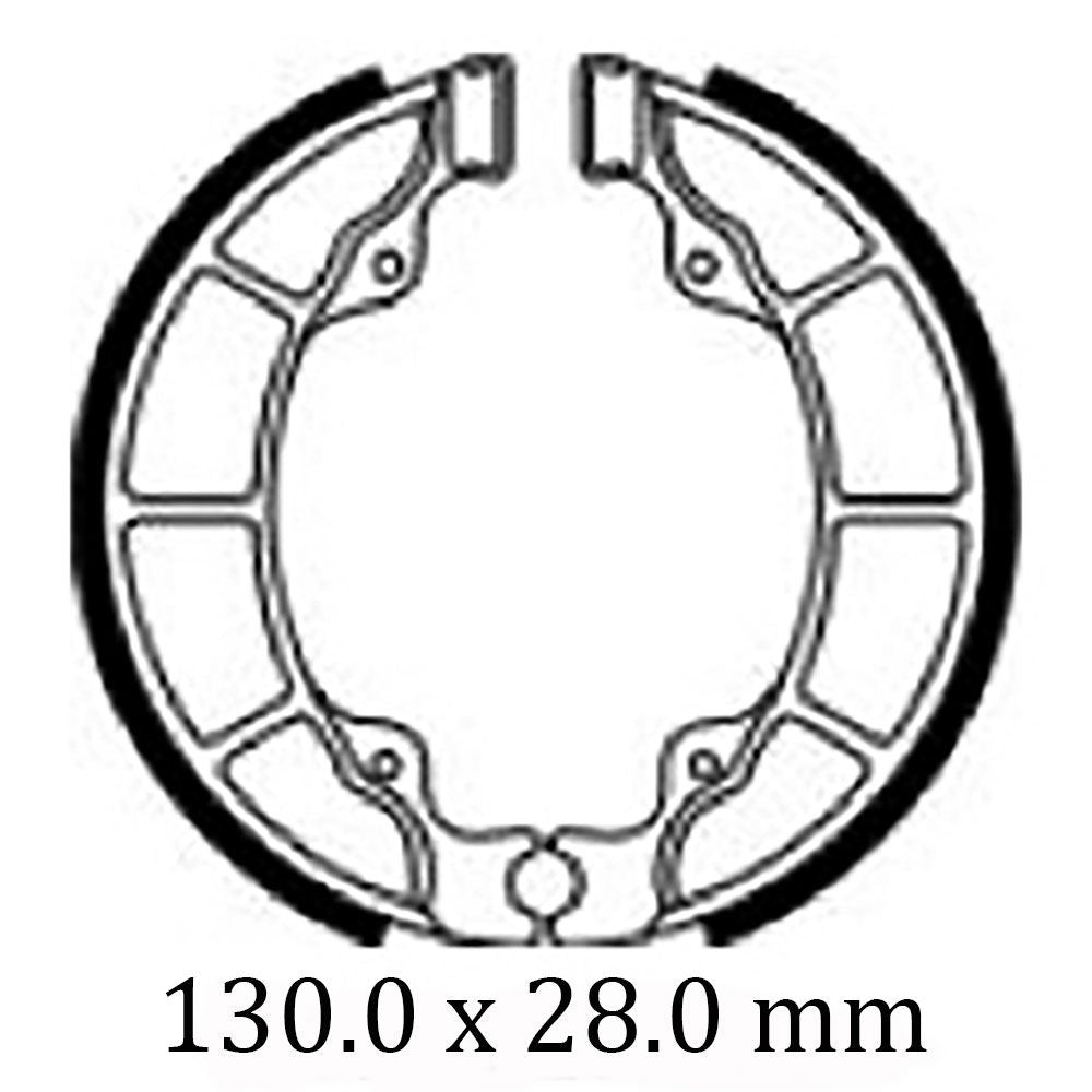 Ferodo FSB966 Organic Compound Brake Shoes