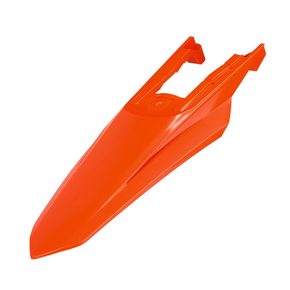 Polisport Rear Fender Orange for KTM 125-500 EXC/250-500 EXC-F/125-300 XC-W/250-500 XCF-W 24-Up