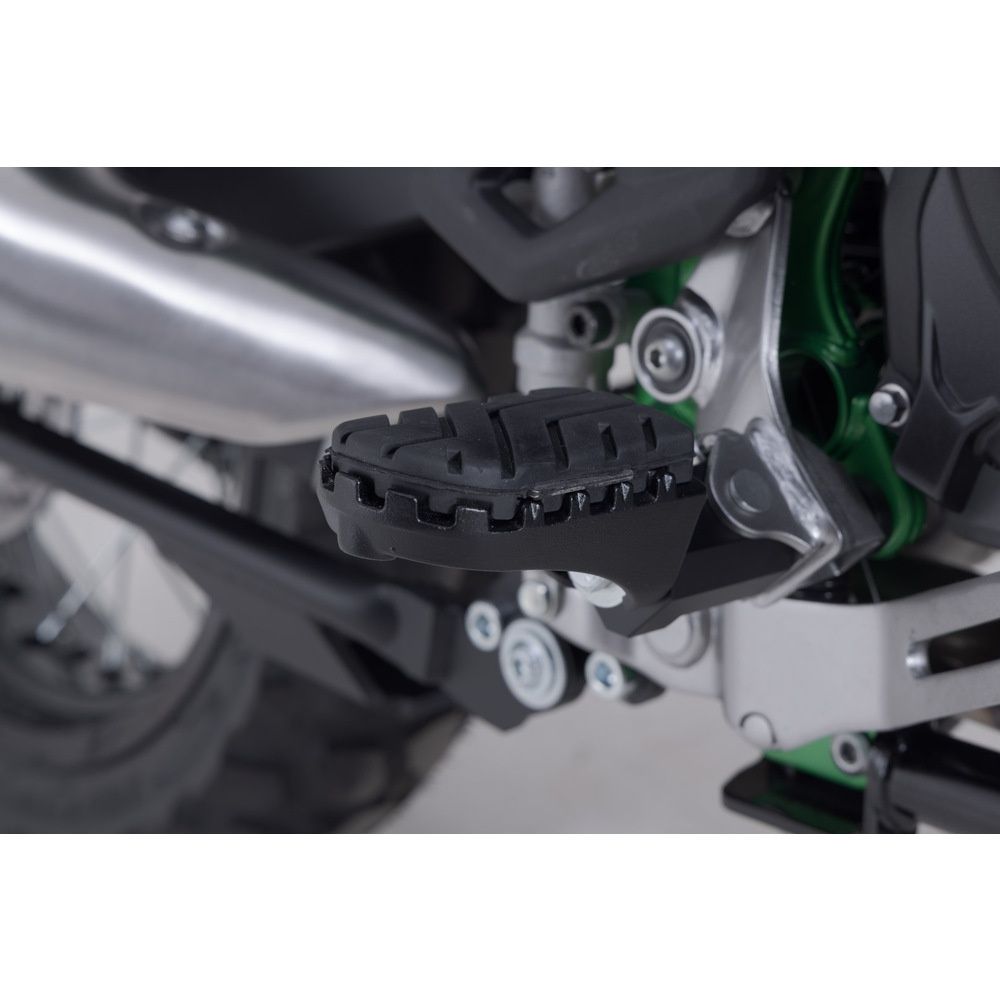 SW-Motech SW-FRS0801110500-B ION Footrest Kit Black for Kawasaki KLE500/KLE500 SE 26-Up