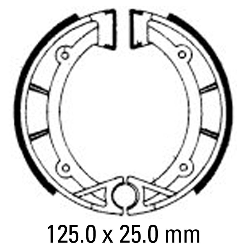 Ferodo FSB898 Organic Compound Brake Shoes