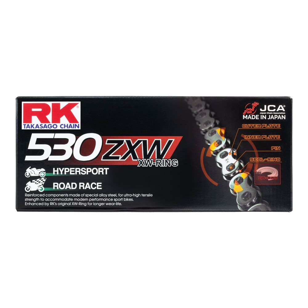 RK 12-53Z-114 ZXW Series XW-Ring Chain 530ZXW 114 Link