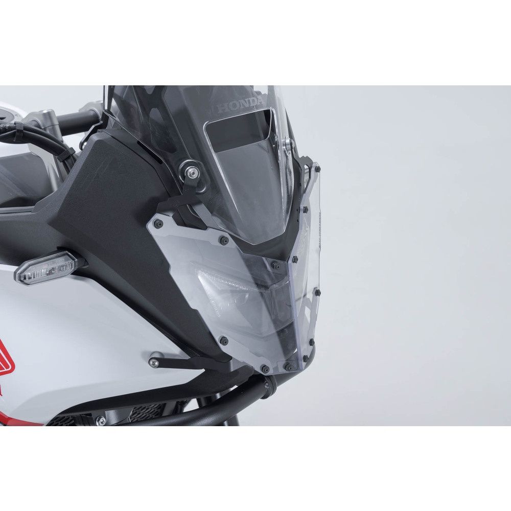 SW-Motech SW-LPS0107010100-B Headlight Guard Black w/Bracket & Cover for Honda XL750 Transalp 24-Up
