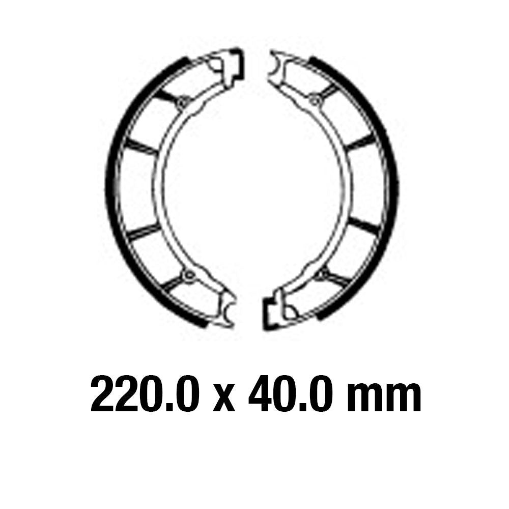 Ferodo FSB880 Organic Compound Brake Shoes