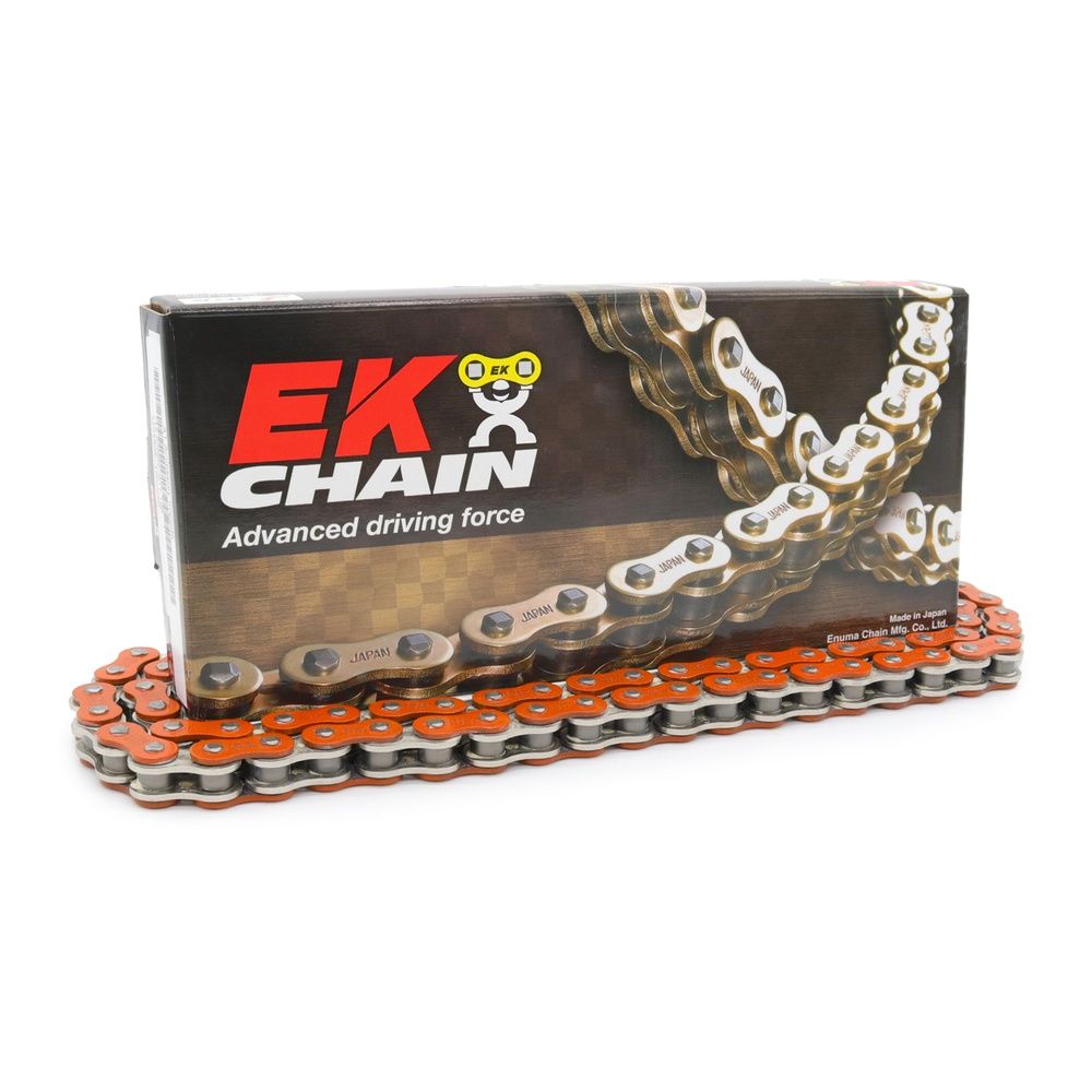 EK 520 MRD7 Heavy Duty Motocross Orange Chain 120L