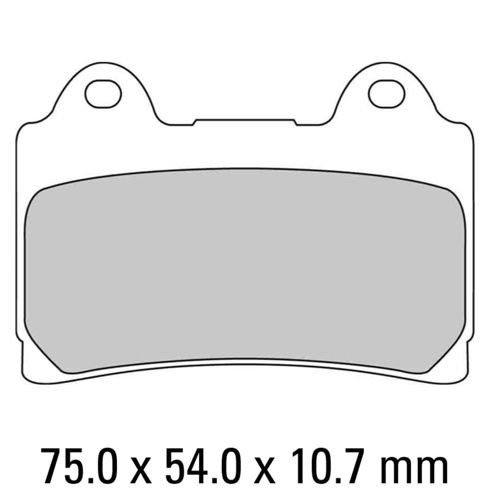 Ferodo FDB449ST Sinter Grip ST Road Series Sintered Metal Compound Brake Pads